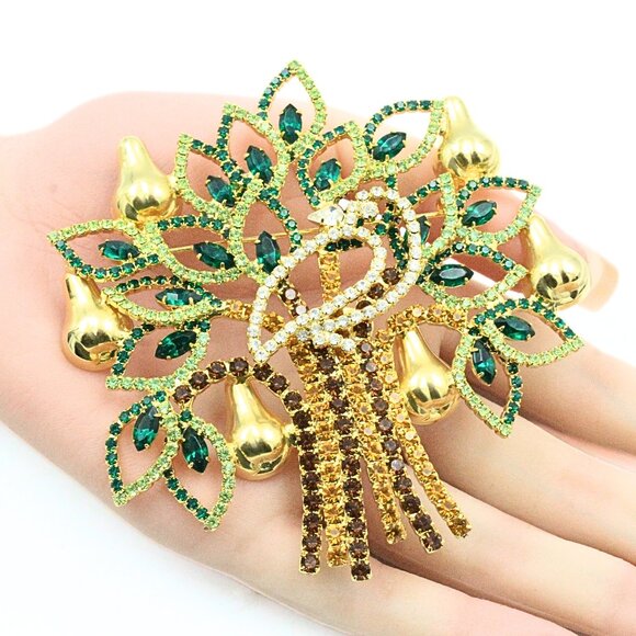 Kirks Folly Limited Edition Tree of Life 066/500 Large Brooch - Picture 1 of 8